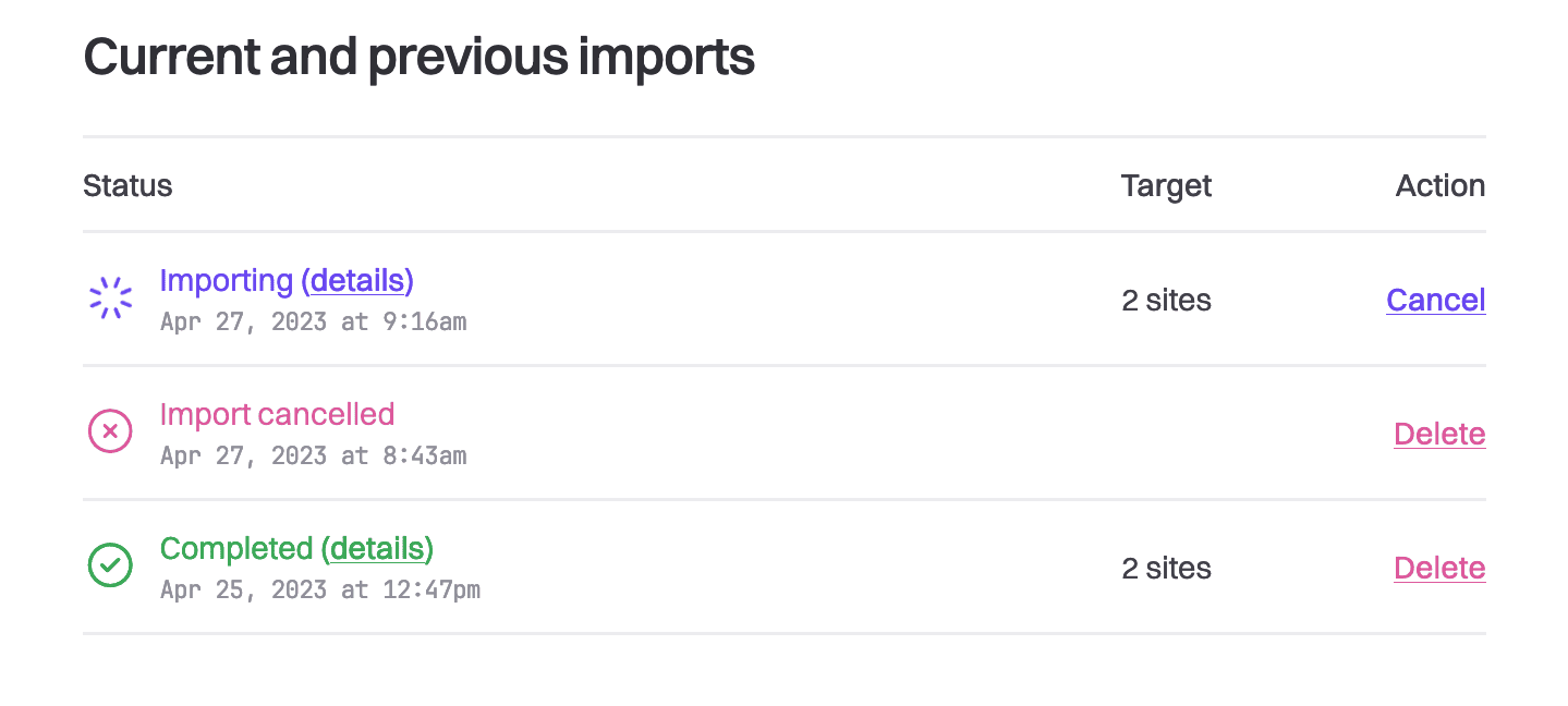 Fathom’s GA Importer Fathom’s GA Importer